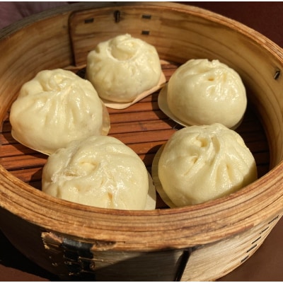 レンジOK!具材ゴロゴロ海鮮中華料理屋さんの海鮮中華まん【奈良県ヤマトポーク背脂使用】5個入