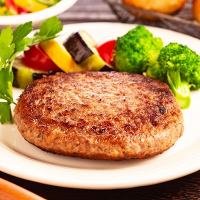 牛100% 「また、食べたくなるハンバーグ」肉汁あふれるハンバーグ 4.2kg (140g×30個)