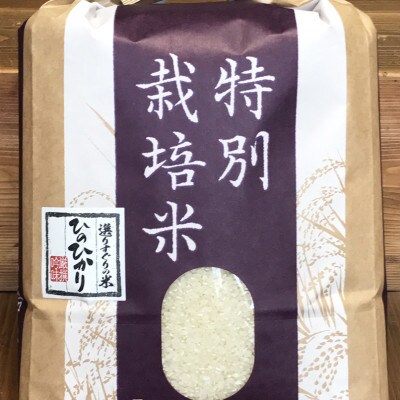 【令和5年産】奈良県産 特別栽培米 ひのひかり 10kg(5kg×2袋)