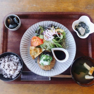 奈良県 広陵町　「大仏Cafe」で使用できるお食事券　9,000円分