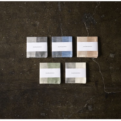 リブソックス 3足 + ハンカチ 2枚 セット (25cm～27cm)