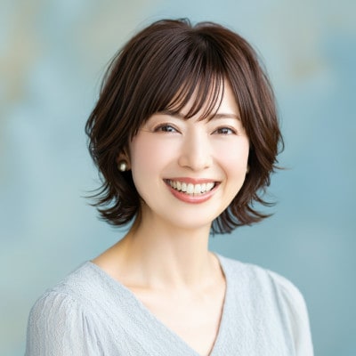 広陵町産ウイッグ  (ライトブラウン)