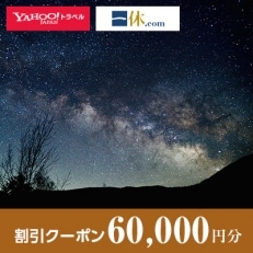 【北海道室蘭市】一休.com・Yahoo!トラベル割引クーポン(60,000円分)