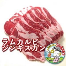 ラムカルビ ジンギスカン500g×2パック