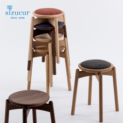 シズクルスツール　OAK/張座