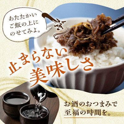 A5飛騨牛 しぐれ煮3個セット a527