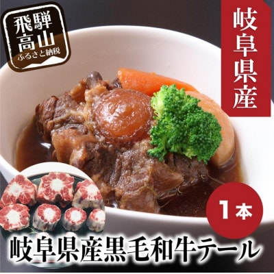 岐阜県産黒毛和牛テール 1本 (約1kg) BP016