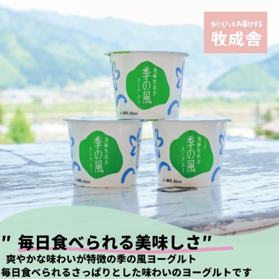 【牧成舎】飛騨の牛乳屋こだわり、ヨーグルト20個セット a570