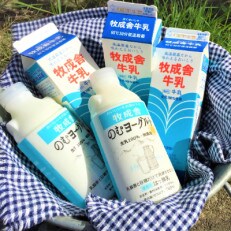 牧成舎・飛騨の牛乳屋こだわり無添加【牛乳3本&飲むヨーグルト2本】TR3333 | ふるさと納税のお礼品