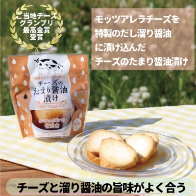 【牧成舎】飛騨のモッツァレラ2種5個セット　a572