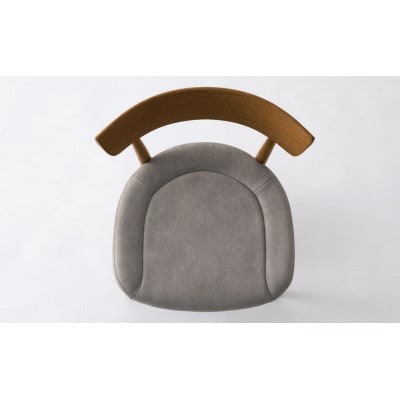 【飛騨の家具】飛騨産業　HIDA　CRESCENT　チェア(張り座)ホワイトオーク　CG302