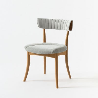 【飛騨の家具】飛騨産業HIDA　CRESCENT　チェア(背・座張り)ホワイトオーク　CG306