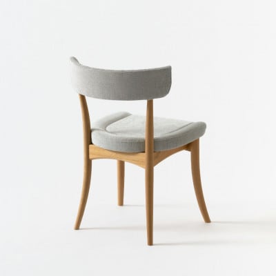 【飛騨の家具】飛騨産業HIDA　CRESCENT　チェア(背・座張り)ホワイトオーク　CG306