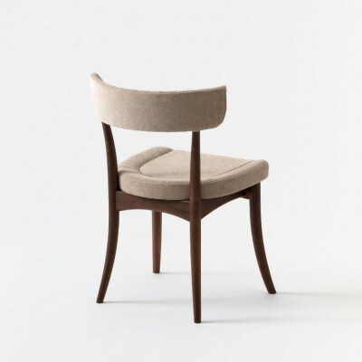 【飛騨の家具】飛騨産業HIDA　CRESCENTチェア(背・座張り)ウォルナット　CG307