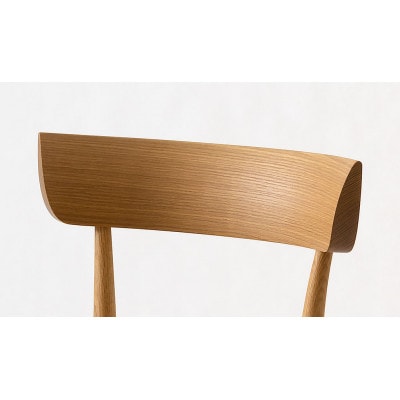 【飛騨の家具】飛騨産業　HIDA　CRESCENT　チェア(板座)ホワイトオーク　CG308