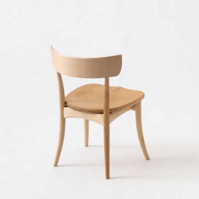 【飛騨の家具】飛騨産業　HIDA　CRESCENT　チェア(板座)国産カバ　CG309