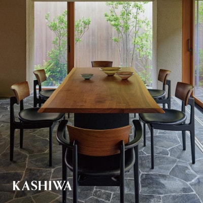 1脚分★柏木工 CHIC シック サイドチェア　ダイニングチェア 革張り黒 椅子 シックサイドチェア - 国産無垢家具は飛騨高山発の家具メーカー