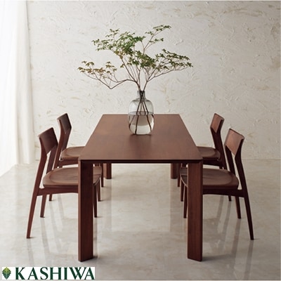 【KASHIWA】ELES(エレス)サイドチェア(板座) ダイニングチェア 飛騨の家具 TR3249