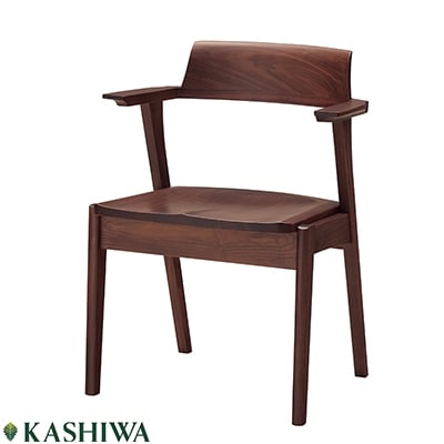 【KASHIWA】ELES(エレス)キャプテンチェア(板座)　飛騨の家具 TR3250