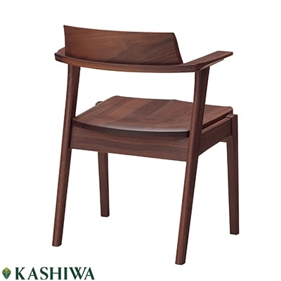 【KASHIWA】ELES(エレス)キャプテンチェア(板座)　飛騨の家具 TR3250