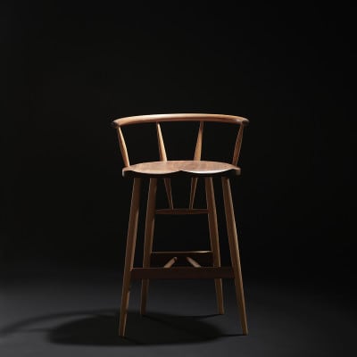【Takayama Wood Works】ハイチェア 飛騨の家具 TR4009