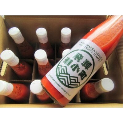 糖度9度以上・濃厚・完熟フルーツトマトジュース500ml×12本セット d503