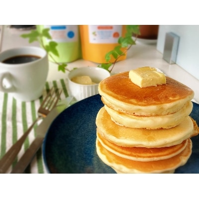 ワニ博士のパンケーキミックスと米粉&3種のお米セット a559