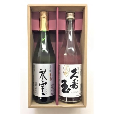 飛騨の地酒　久寿玉生酒　大吟醸生酒氷室セット b518