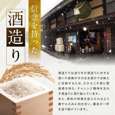 純米大吟醸 日本酒 濃醇 フルーティー  飛騨 舩坂 平岡誠治 kura master FB045