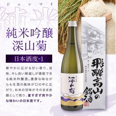 甘口辛口濃厚な利き酒セット のみくらべ にごり酒 純米吟醸 岐阜県 飛騨高山 FB047