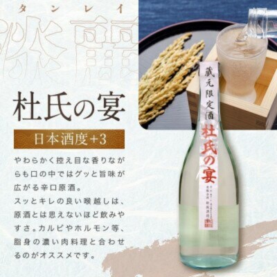 濃厚な飛騨の地酒飲み比べ4種セット【d564】