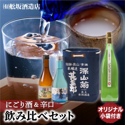 にごり酒と辛口地酒飲み比べセット TR4333