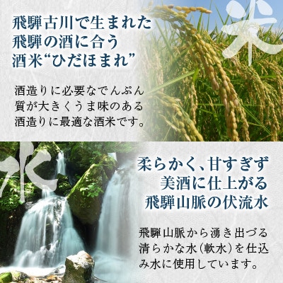 飛騨高山銘酒 児島屋長右衛門 厳選セット b672