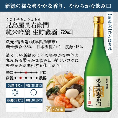 飛騨地酒蔵 飛騨高山の厳選生貯セット b673