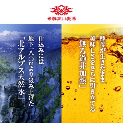 飛騨高山麦酒 ダークエール12缶セット TR3389
