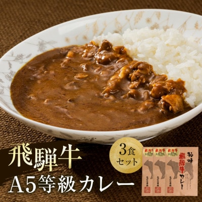 飛騨牛A5等級カレー3食入　FH006