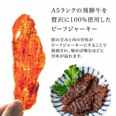 A5等級 飛騨牛ビーフジャーキー 3袋 FH007