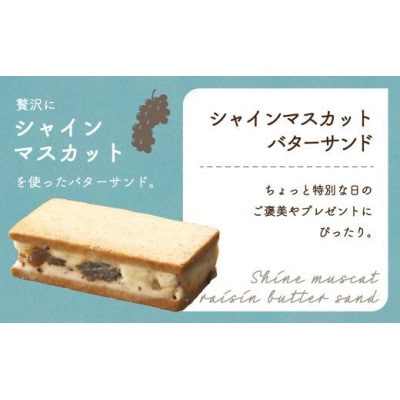 レーズンバターサンド　2個　シャインマスカットレーズンバターサンド　3個(計5個)　TR4292