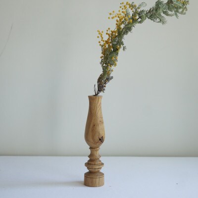 osiocraftのフラワーベース　一輪挿し(楢)　TR4409
