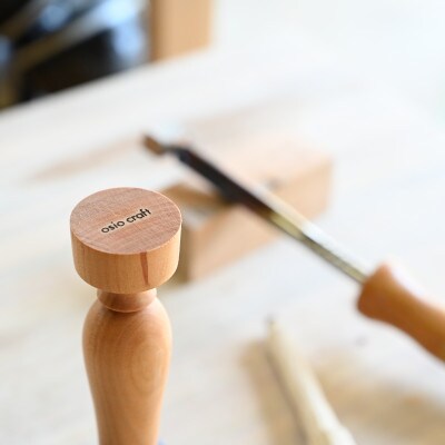 osiocraftのフラワーベース　一輪挿し(楢)　TR4409