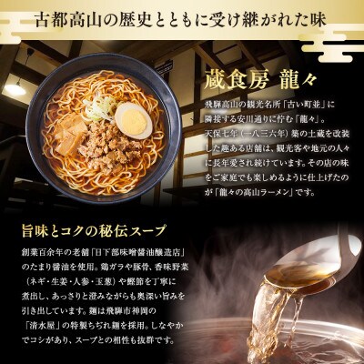 龍々 高山ラーメン(お試し2食入り×1袋)PT001