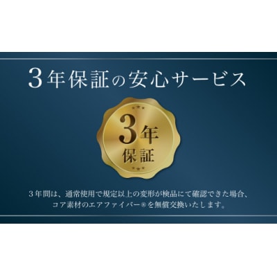 【期間限定 幸田町感謝祭】エアウィーヴ ベッドマットレス S02　 ダブル 寄付者様組立