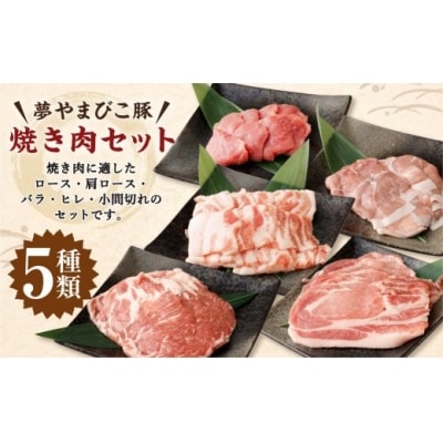 「夢やまびこ豚」焼肉セット 1.0kg | 豚肉 肉 詰め合わせ セット 焼肉用 焼き肉 BBQ