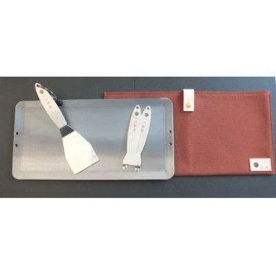 一六鉄器『ロクミリ鉄板200×400』  フルセット