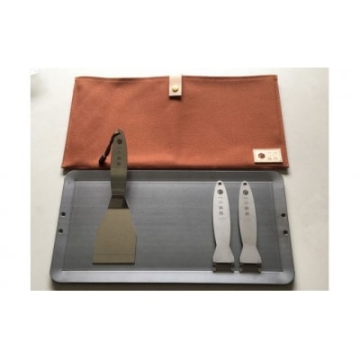 一六鉄器『ロクミリ鉄板200×400』  フルセット