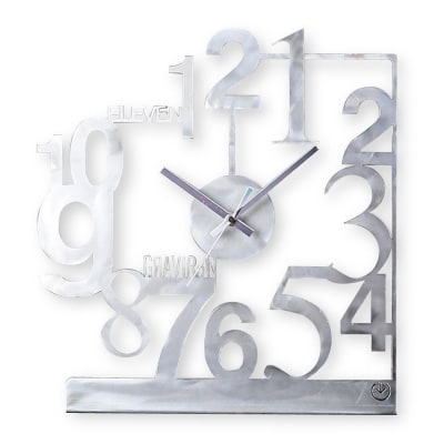 GRAVIRoN Anomaly   置き時計   酸洗鉄 