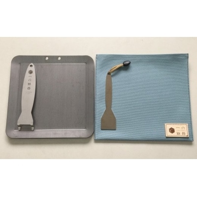 一六鉄器『ロクミリ鉄板200×200』  フルセット