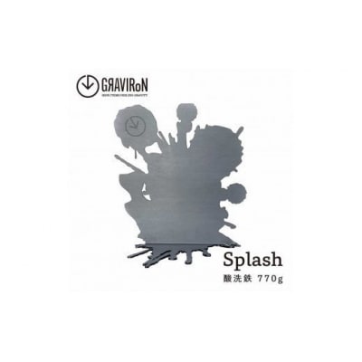 GRAVIRoN Splash　 酸洗鉄 (ブックエンド)