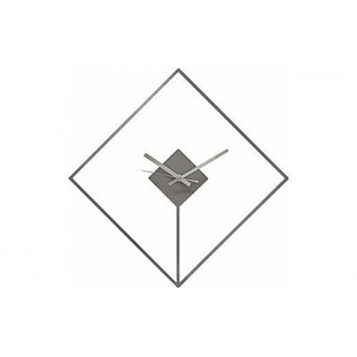 GRAVIRoN Hang DIAMOND 酸洗鉄(ひっ掛け時計)420×420mm 250g