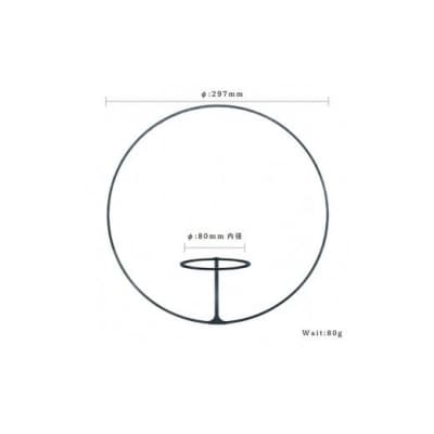 GRAVIRoN Hang Plants シリーズ Round　 黒皮鉄(プランツハンガー)